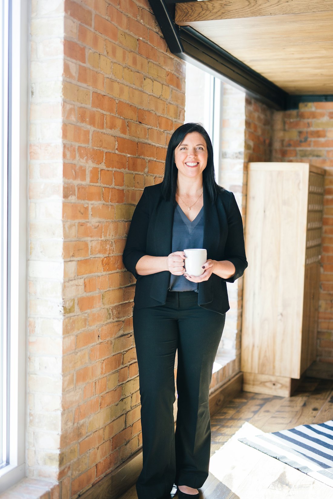 Dirigeante d'une PME romande accompagnée par Fluxel, en confiance